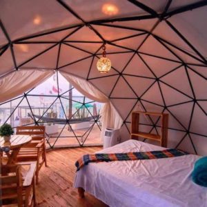 CABAÑAS BURBUJAS/GLAMPING EN PLAYA BLANCA