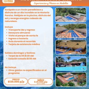 DÍA DE SOL - HOSTERIA PARAISO SANTE FE