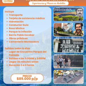 PABLO ESCOBAR TRANSFORMACIÓN TOUR