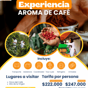 EXPERIENCIA AROMA DE CAFÉ - BOGOTÁ (TURISTA NACIONAL)