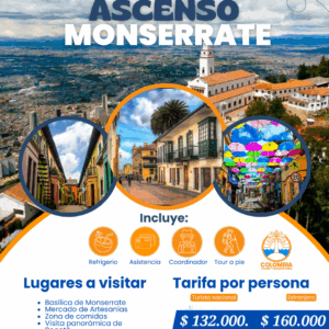 ASCENSO MONSERRATE - BOGOTÁ (TURISTA EXTRANJERO)