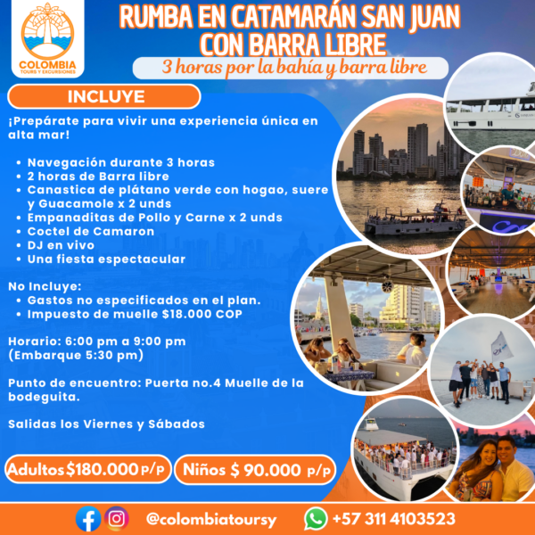 RUMBA EN CATAMARÁN SAN JUAN